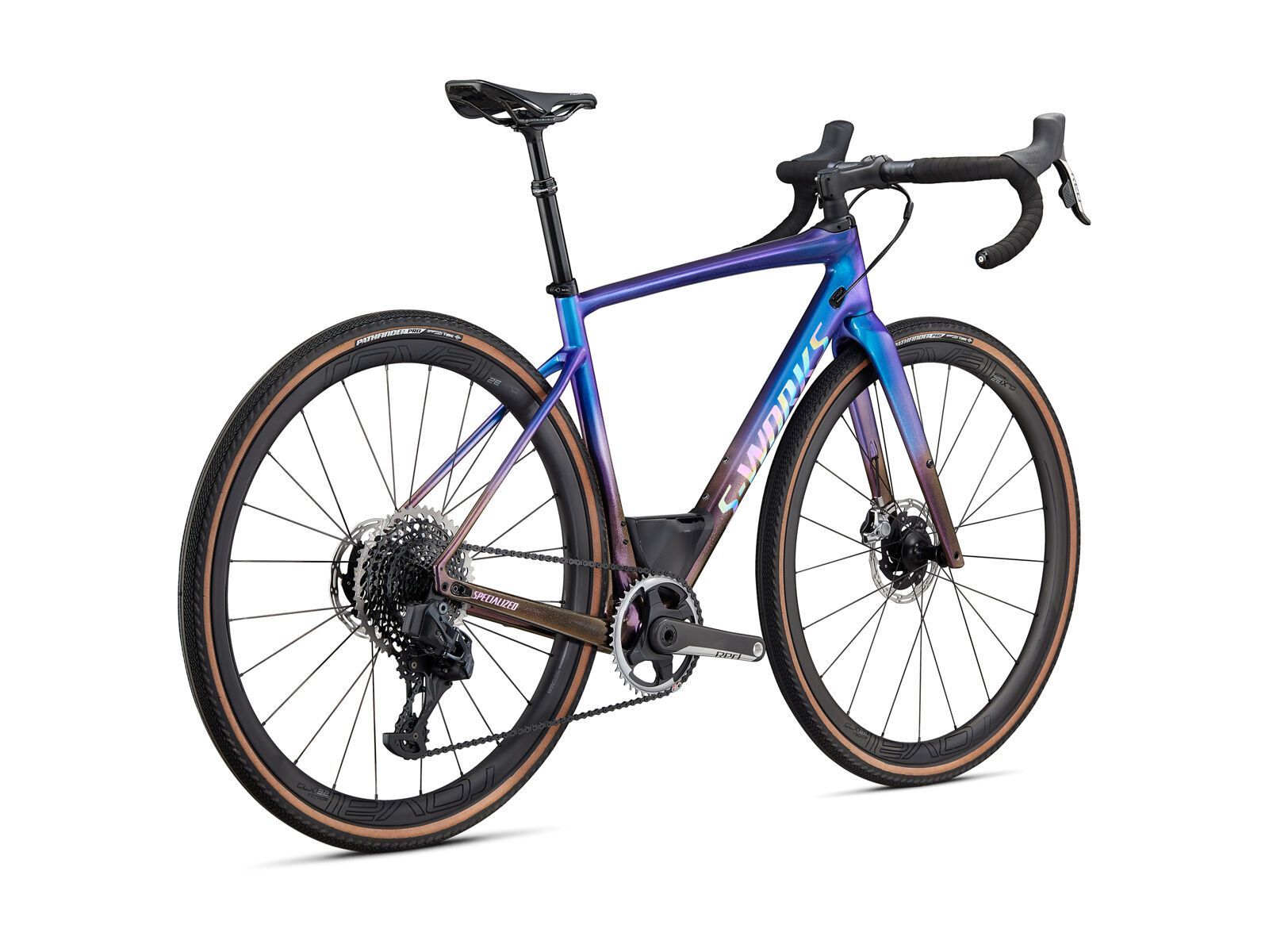 Specialized S-Works Diverge, gloss chameleon-sunset chameleon fade/holographic black clean - Bild 3