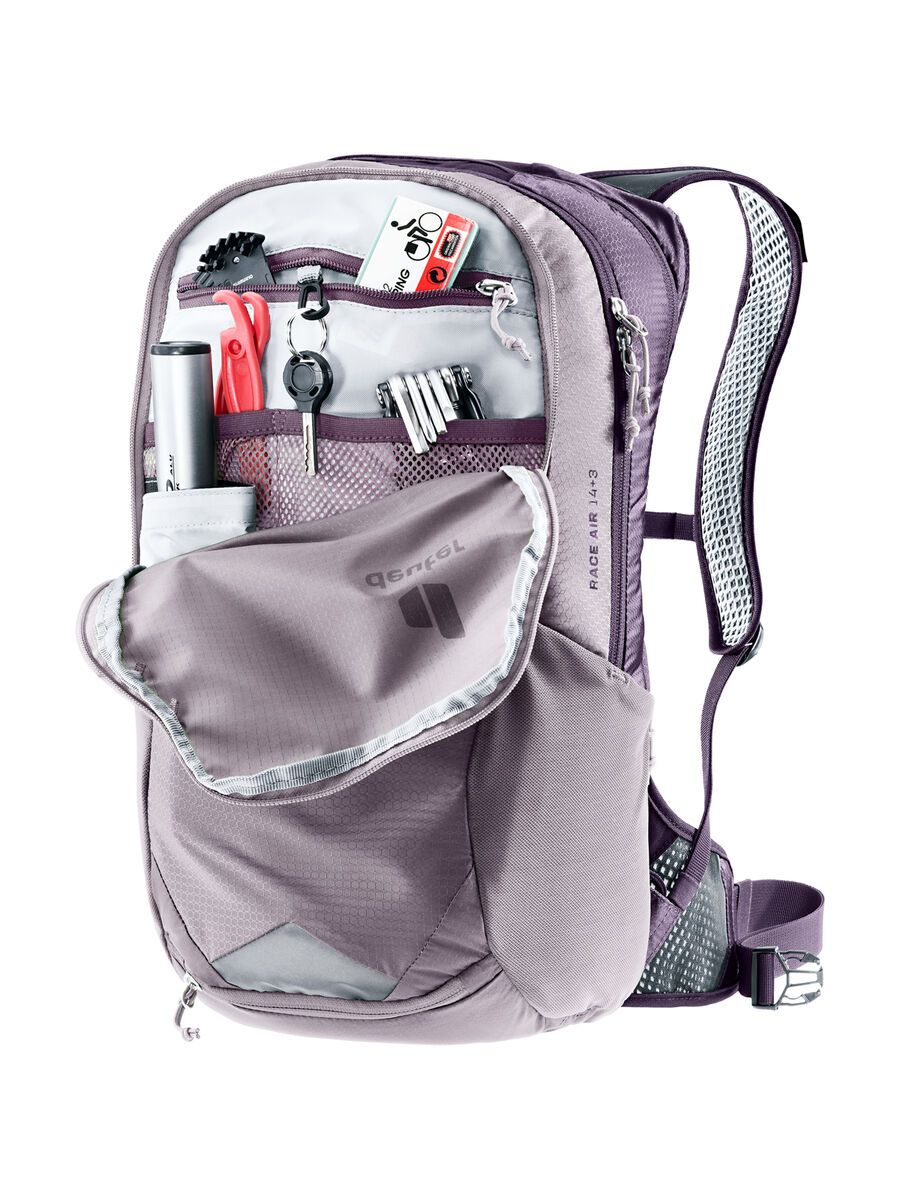 Deuter Race Air 14+3, lavender-purple - Bild 11