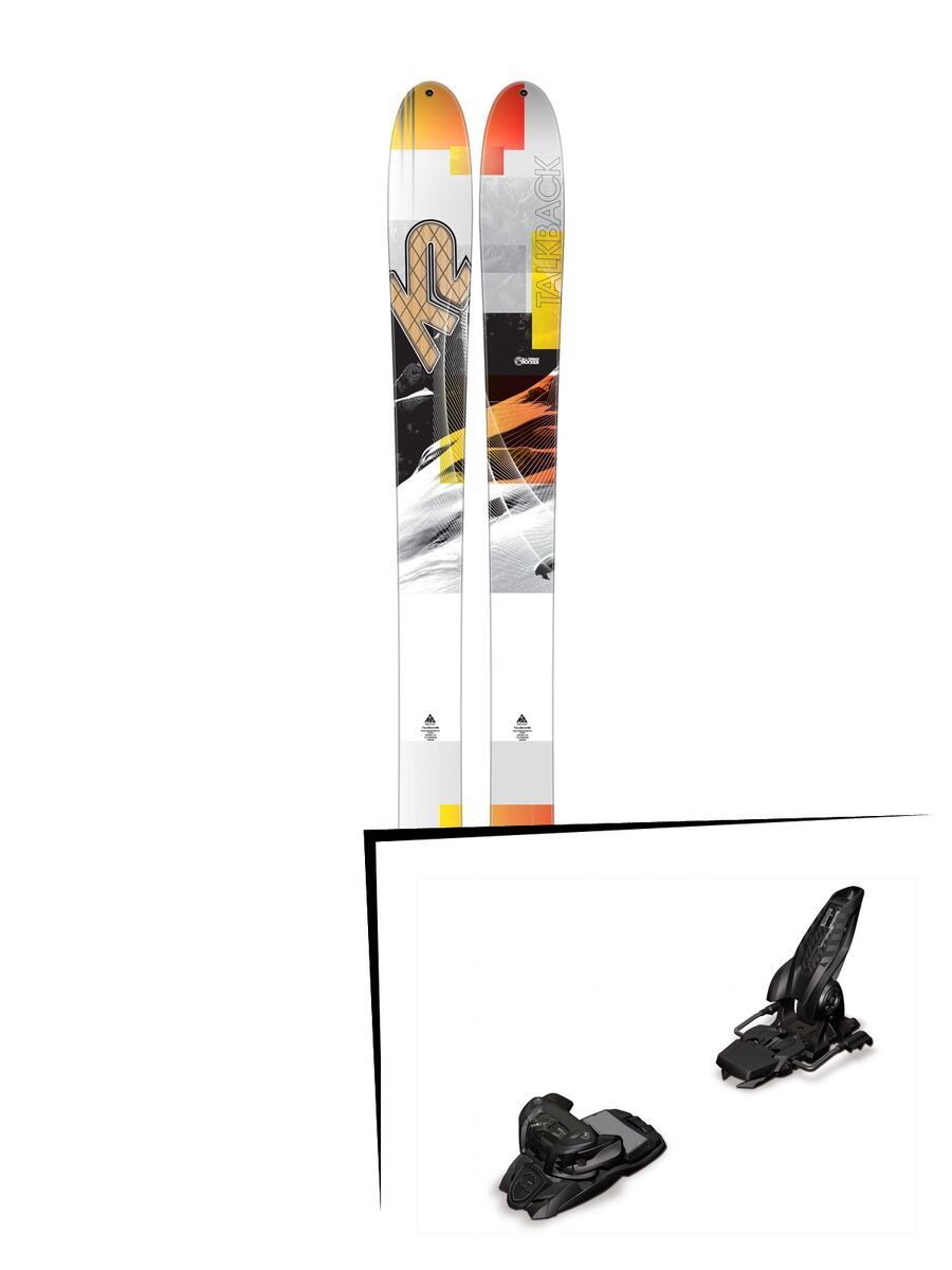 K2 SKI Set: Talkback 96 2016 + Marker Jester 16 - Bild 1