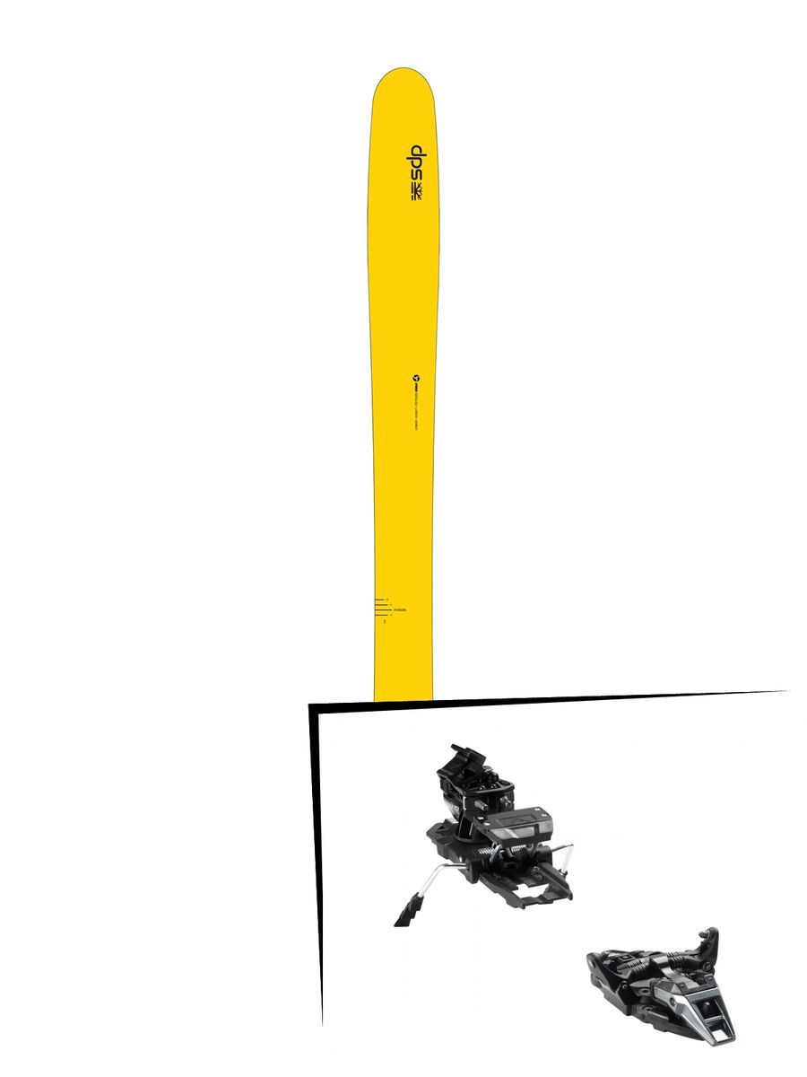 Set: DPS Skis Wailer 112 2016 + Dynafit ST Rotation 10 (1947029) - Bild 1