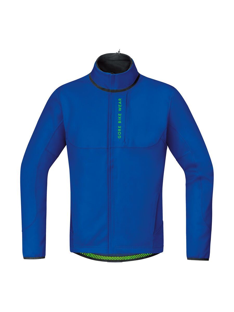 Gore Bike Wear Power Trail Windstopper SO Thermo Jacke, brilliant blue - Bild 1