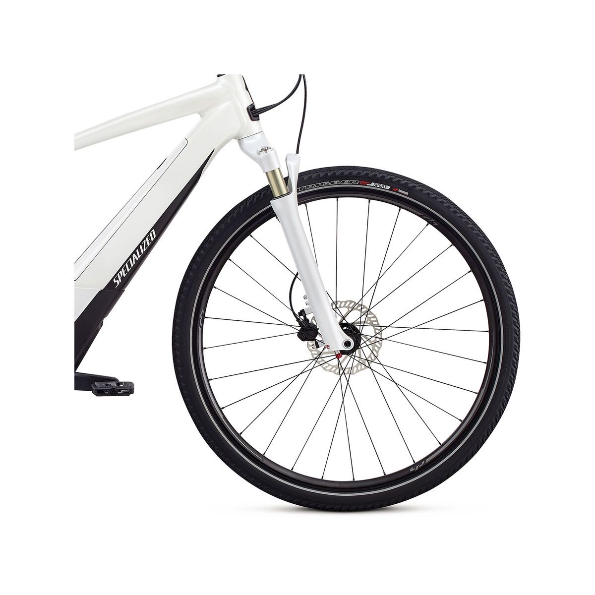 Specialized Men's Turbo Vado 2.0, satin metallic white silver/black - Bild 4