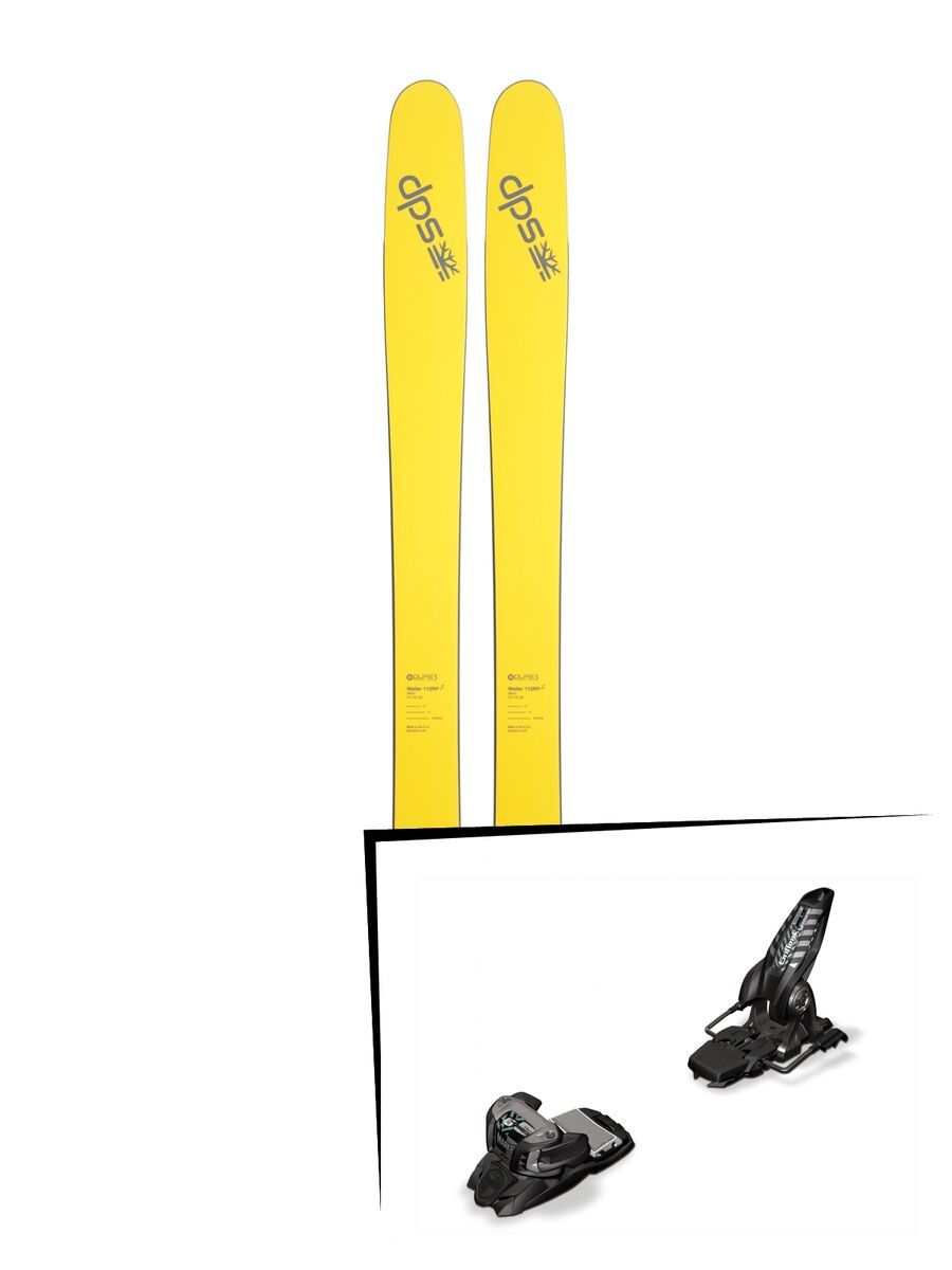 DPS Skis Set: Wailer 112 RP2 Pure3 2016 + Marker Griffon 13 - Bild 1
