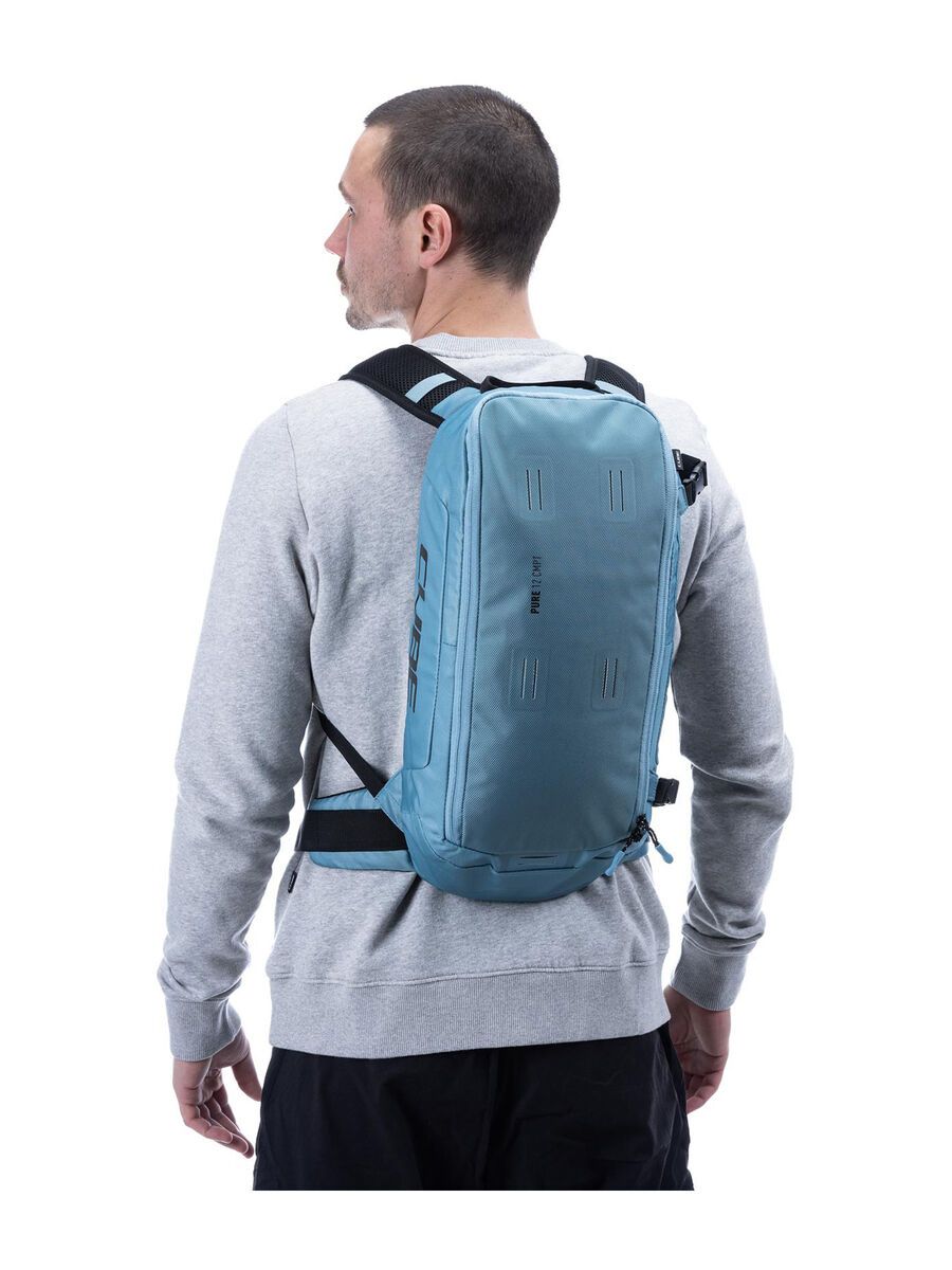 Cube Rucksack Pure 12 CMPT, light blue - Bild 4