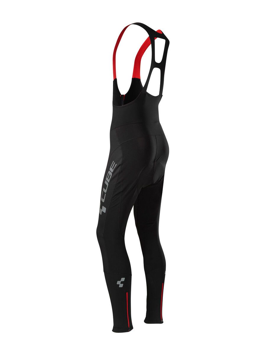 Cube Blackline Trägerhose lang, black´n´grey´n´red - Bild 2