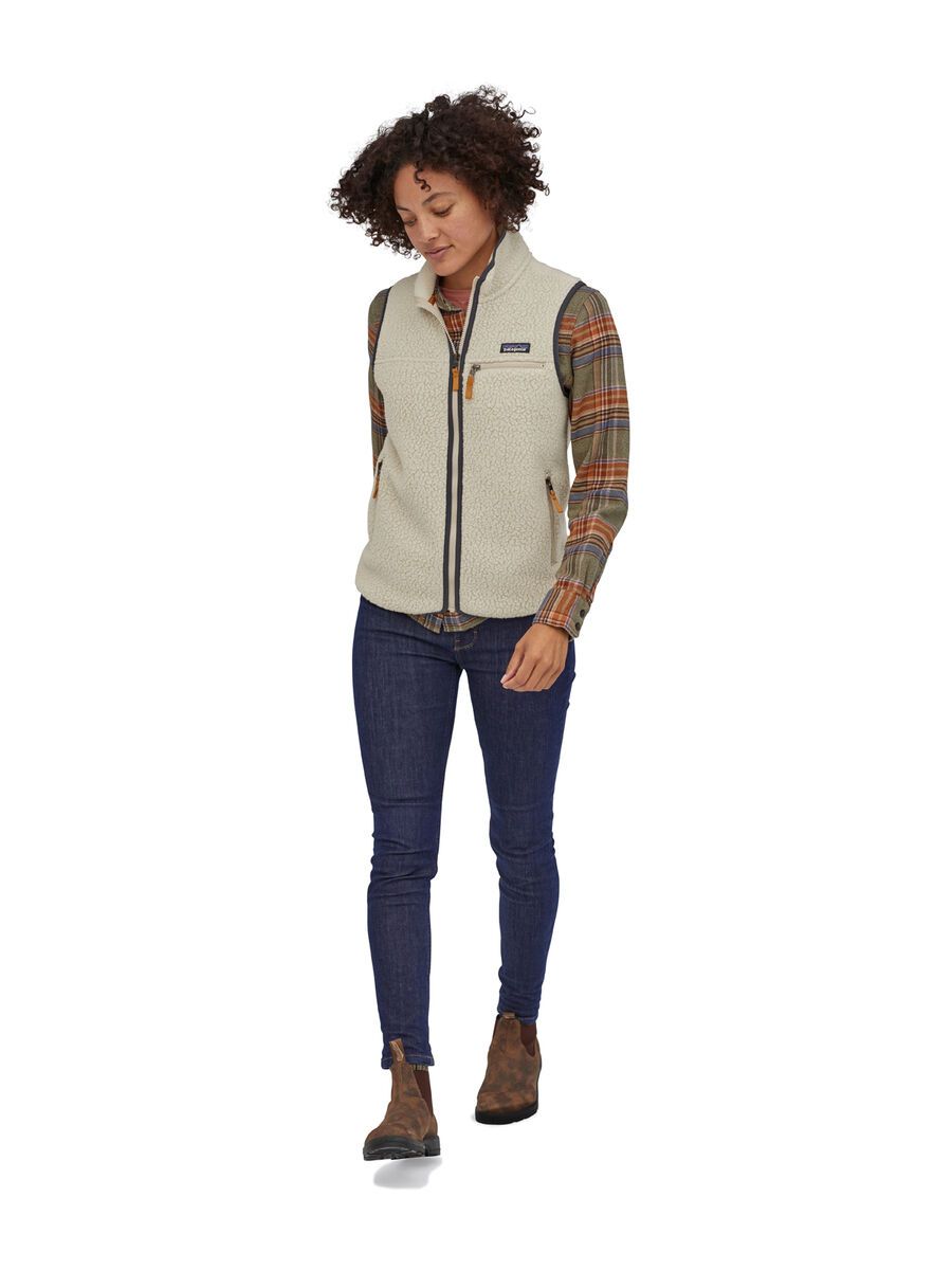 Patagonia Women's Retro Pile Fleece Vest, pelican - Bild 4