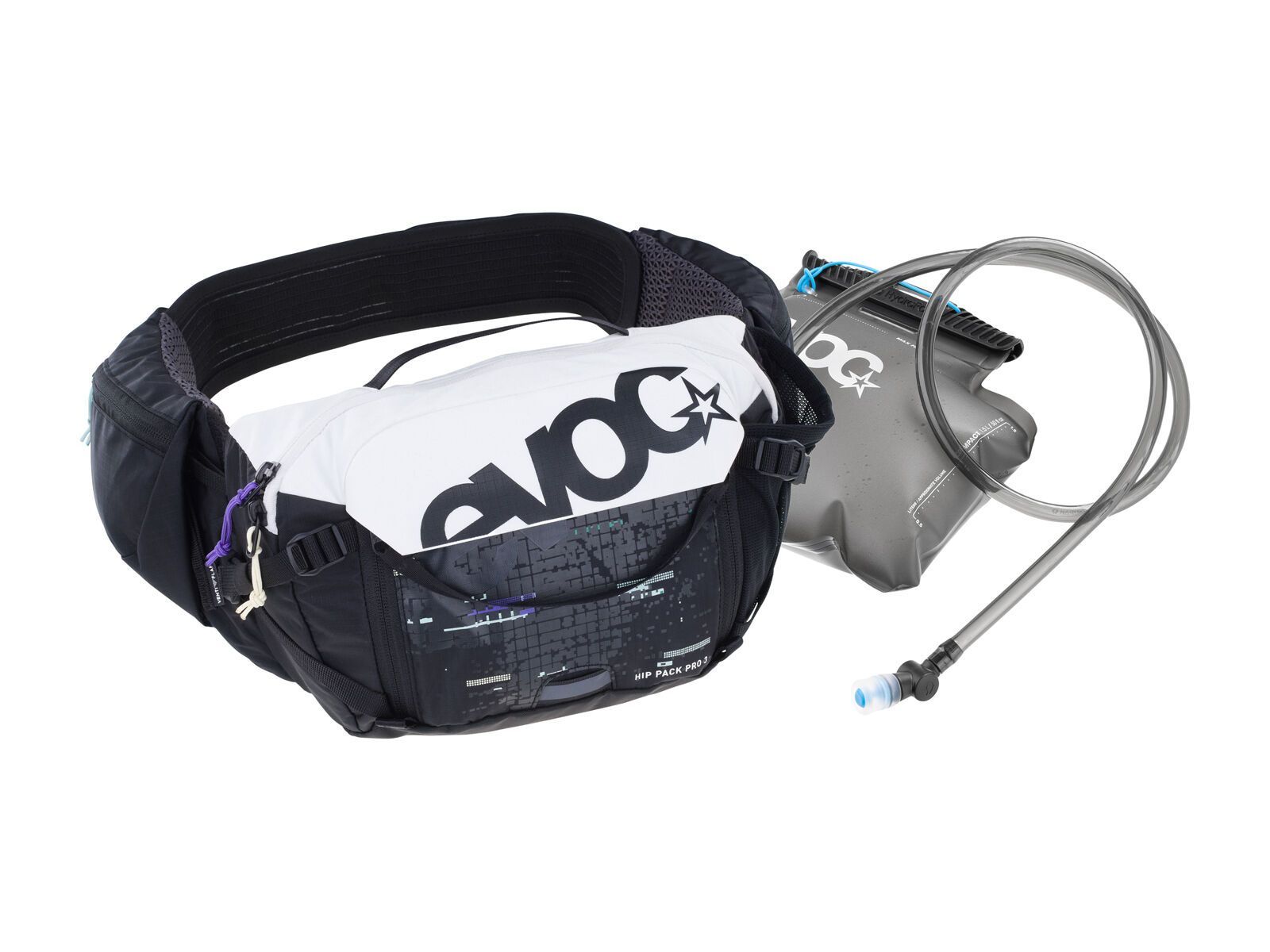 Evoc Hip Pack Pro 3 + Hydration Bladder 1,5, multicolour - Bild 1
