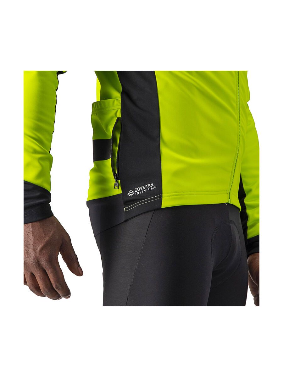 Castelli Raddoppia 3 Jacket, electric lime/black reflex - Bild 4