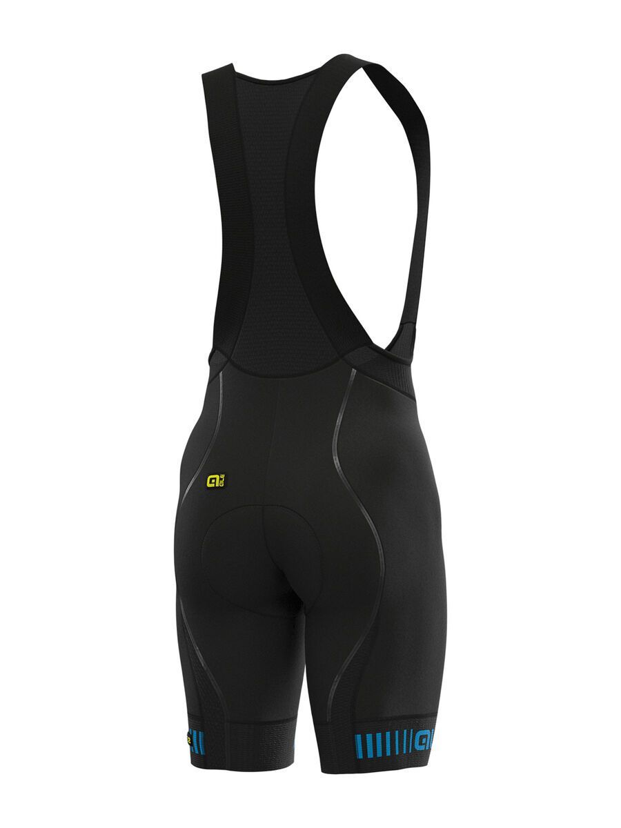 Ale Strada Bibshorts, black-cyan - Bild 2