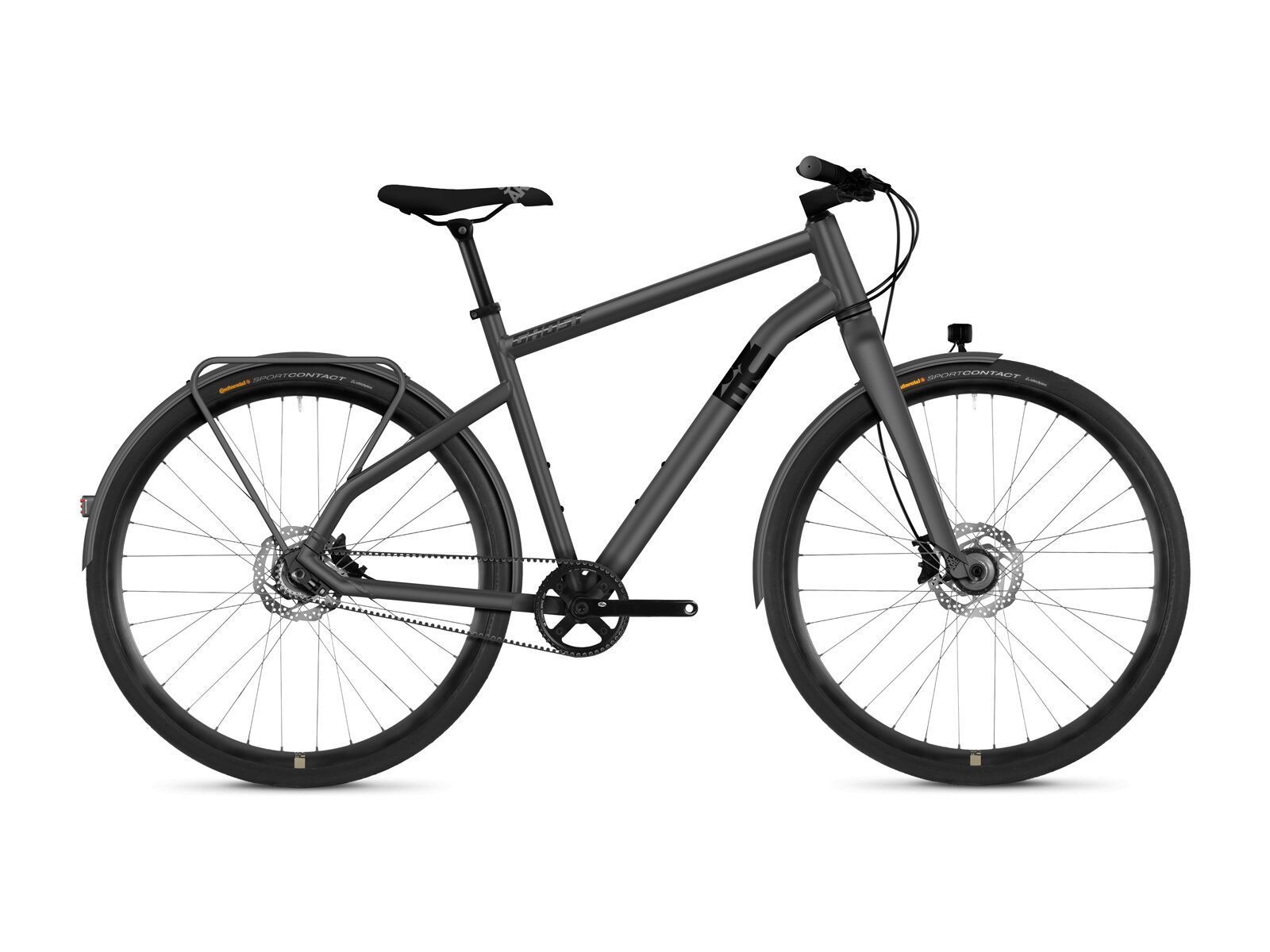 *** 2. Wahl *** Ghost Square Urban X 7.8 AL 2019, gray/black - Urbanbike | Größe L // 57 cm - Bild 1