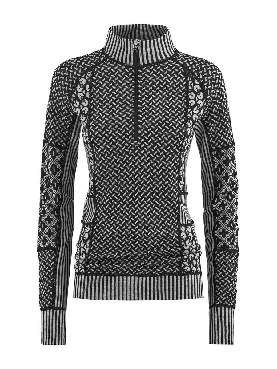Kari Traa Smekker Half Zip Baselayer, black - Bild 1