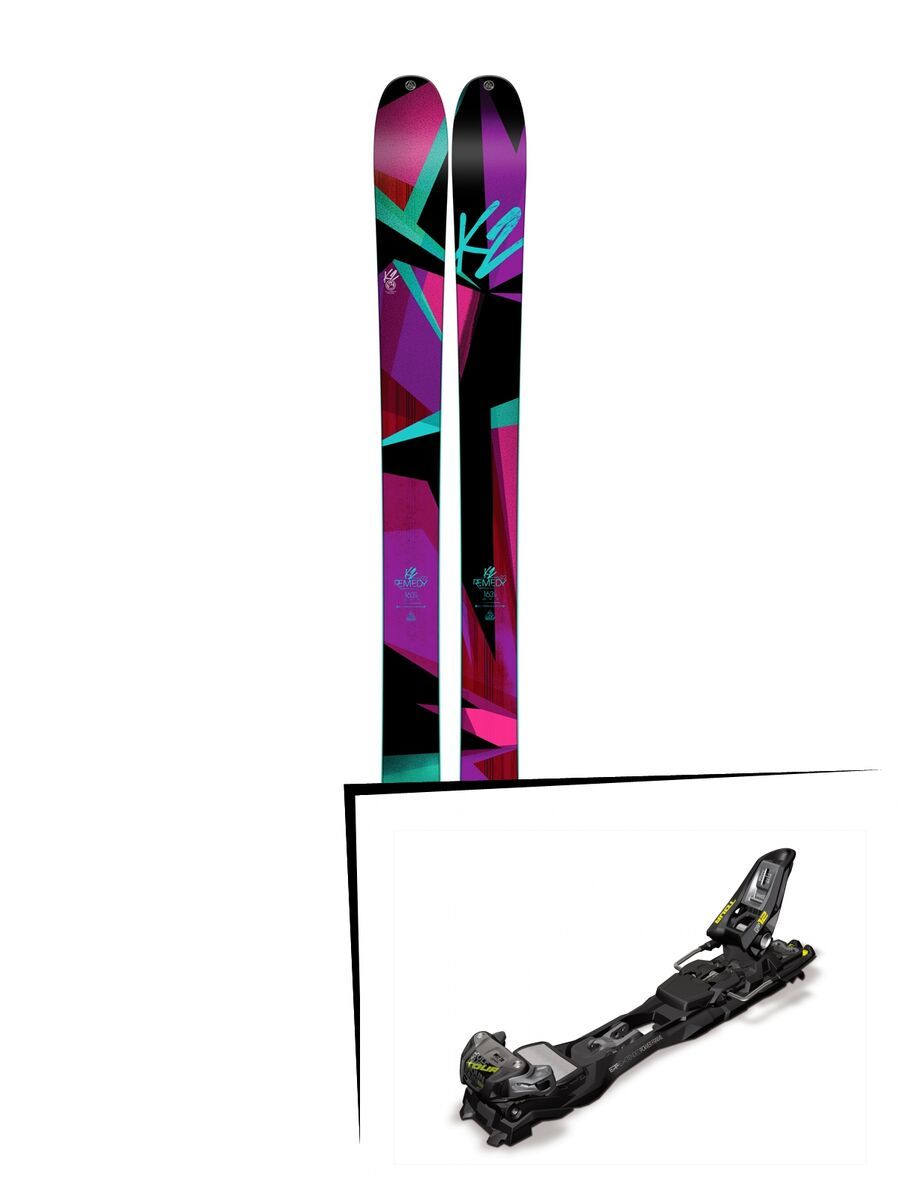 K2 SKI Set: Remedy 92 2016 + Marker F12 Tour EPF - Bild 1
