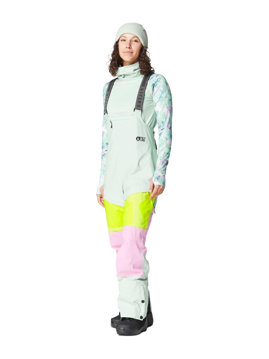 Picture Elwy Bib Pants, silt green orchid acid - Bild 5