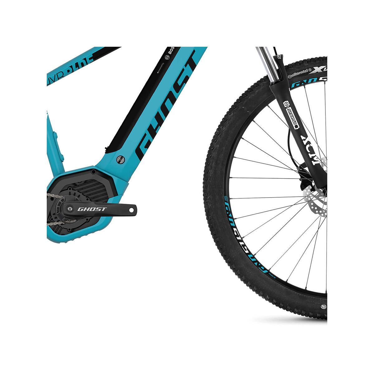 Ghost Hybride Teru PT B3.9 AL, electric blue/jet black/star white - Bild 3