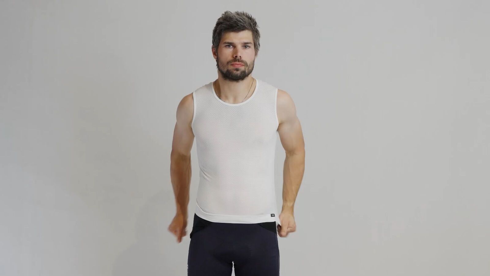 GripGrab PACR Ultralight Sleeveless Base Layer, white - Video 11