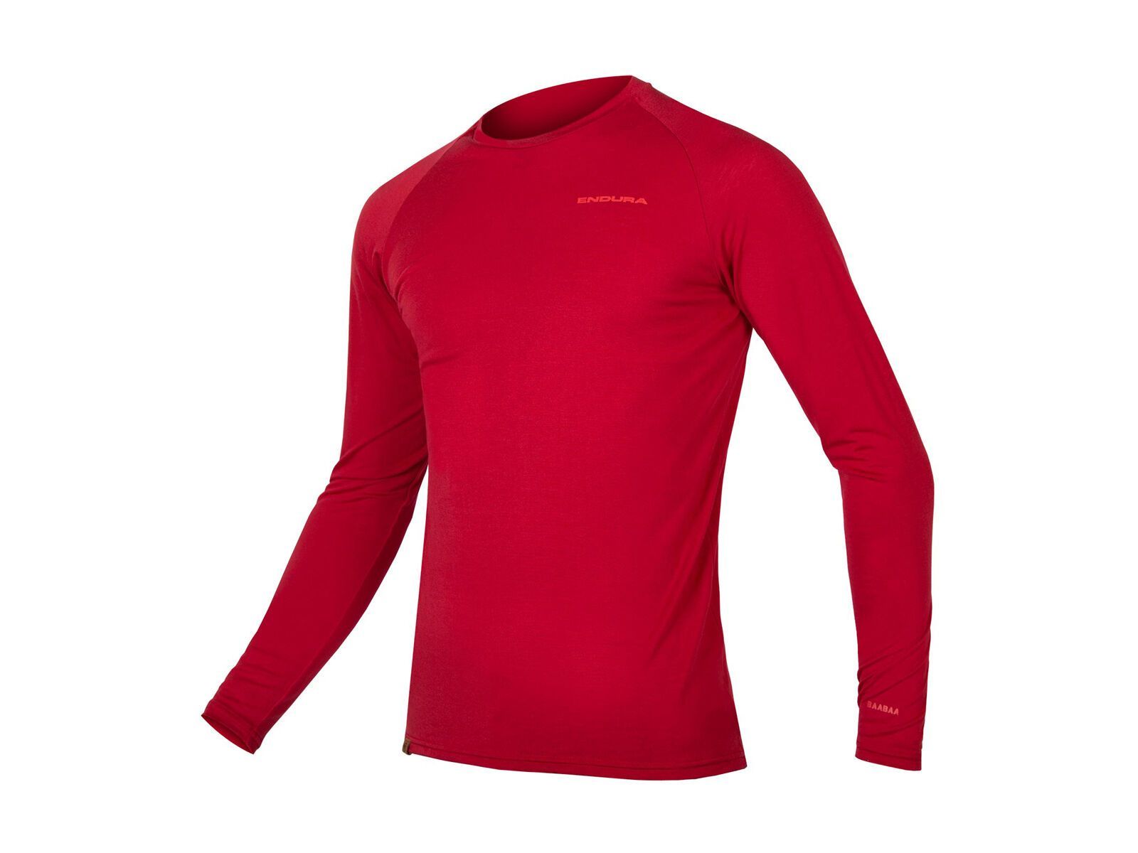 Endura BaaBaa Blend L/S Baselayer, rost - Bild 1