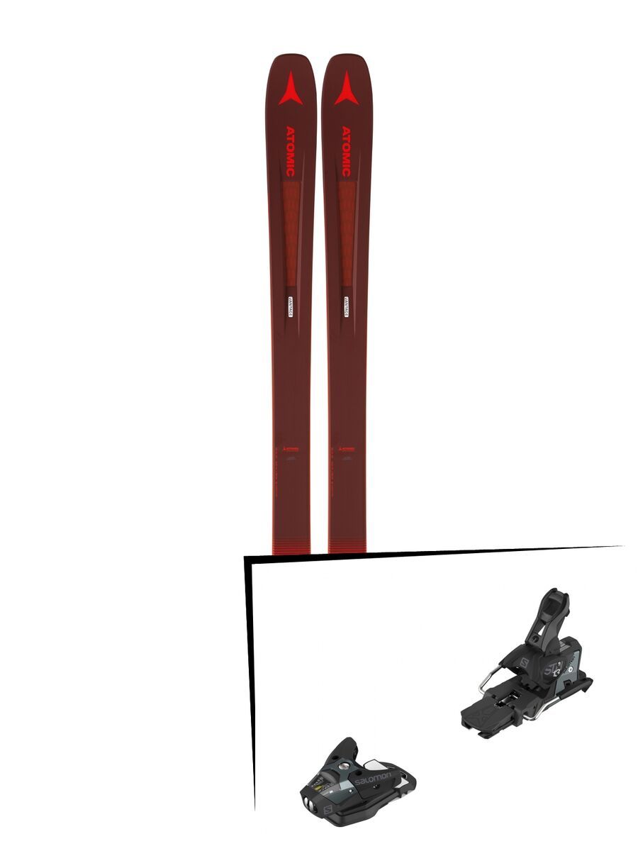 Set: Atomic Vantage 97 TI 2019 + Salomon STH2 WTR 13 black/dark grey - Bild 1