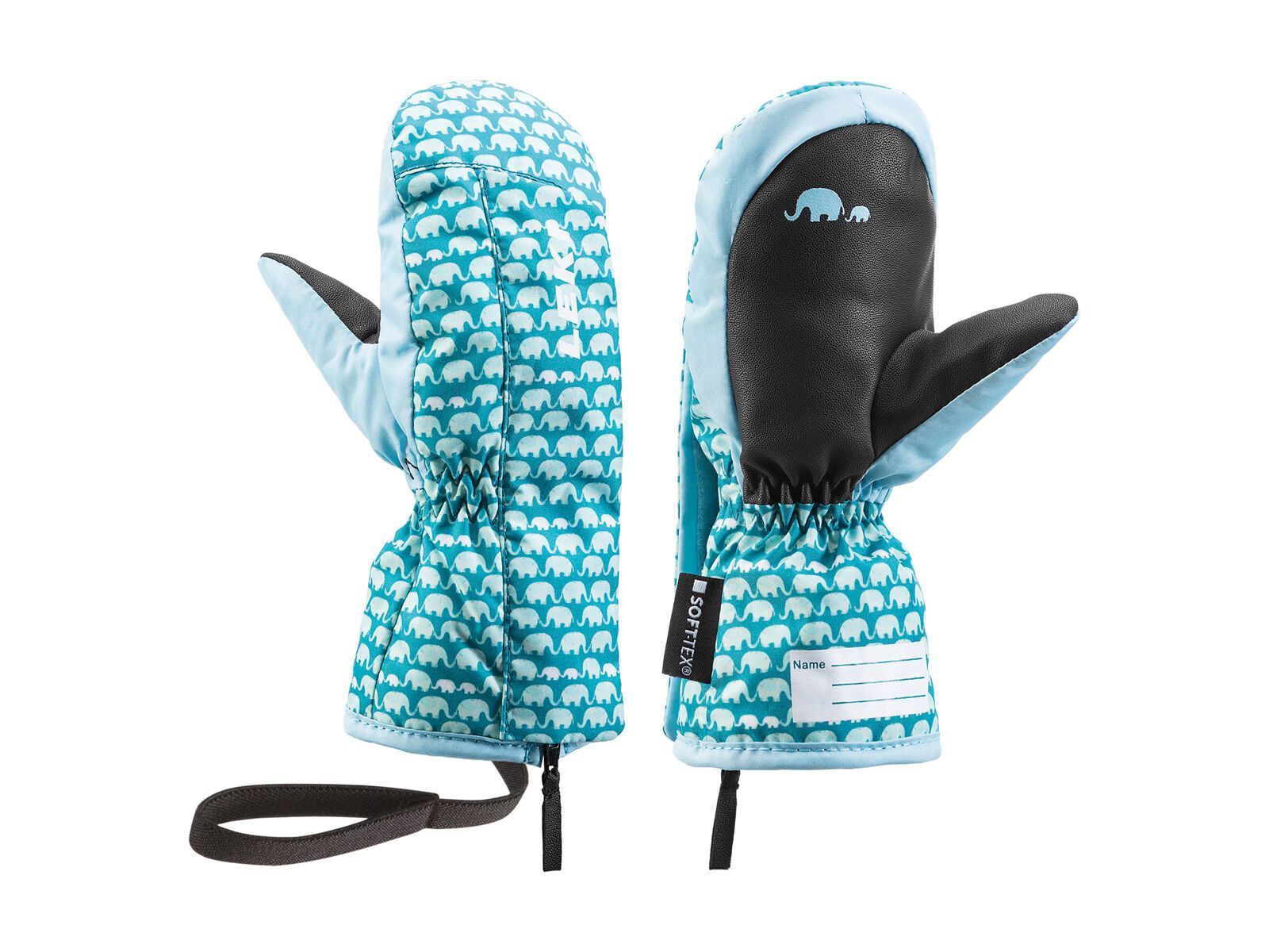 Leki Little Elephant Zap Mitt, petrol-sky - Bild 1