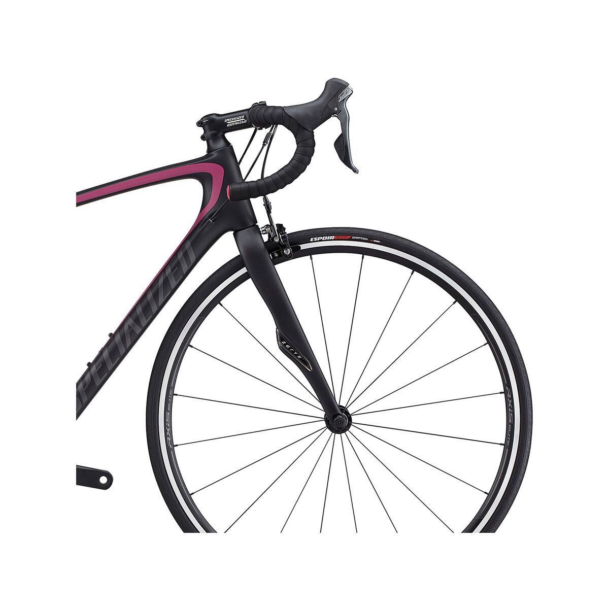 Specialized Ruby SL4, satin tarmac black/rainbow pink/warm charcoal - Bild 5