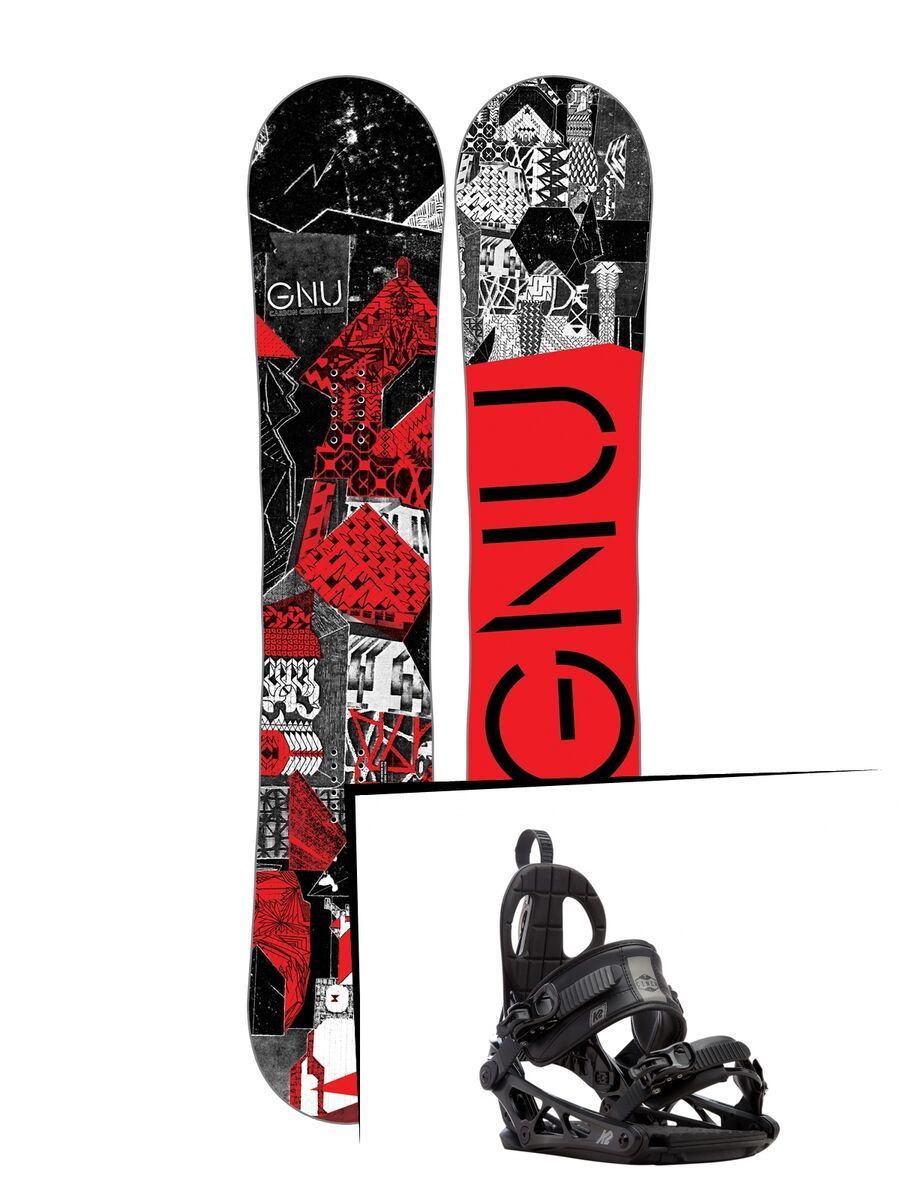 Set: Gnu Carbon Credit 2017 + K2 Cinch CTC (1728774S) - Bild 1