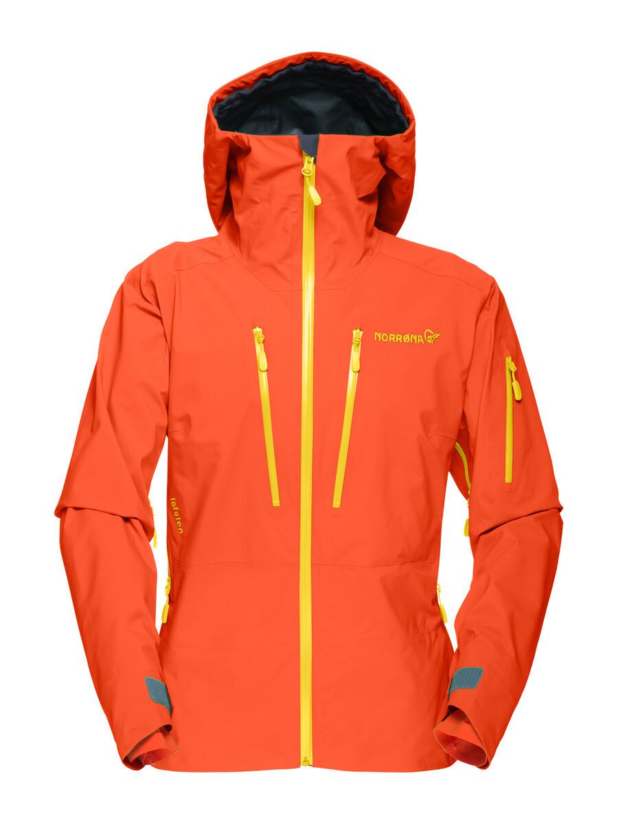 Norrona Women Lofoten Gore-Tex Pro Jacket, magma - Bild 1