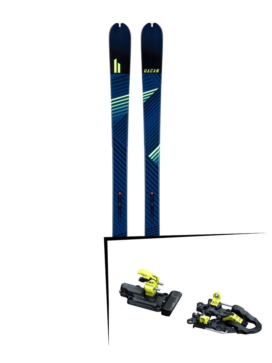 Set: Hagan Ride 83 2018 + ATK Freeraider 14 2.0 - Bild 1
