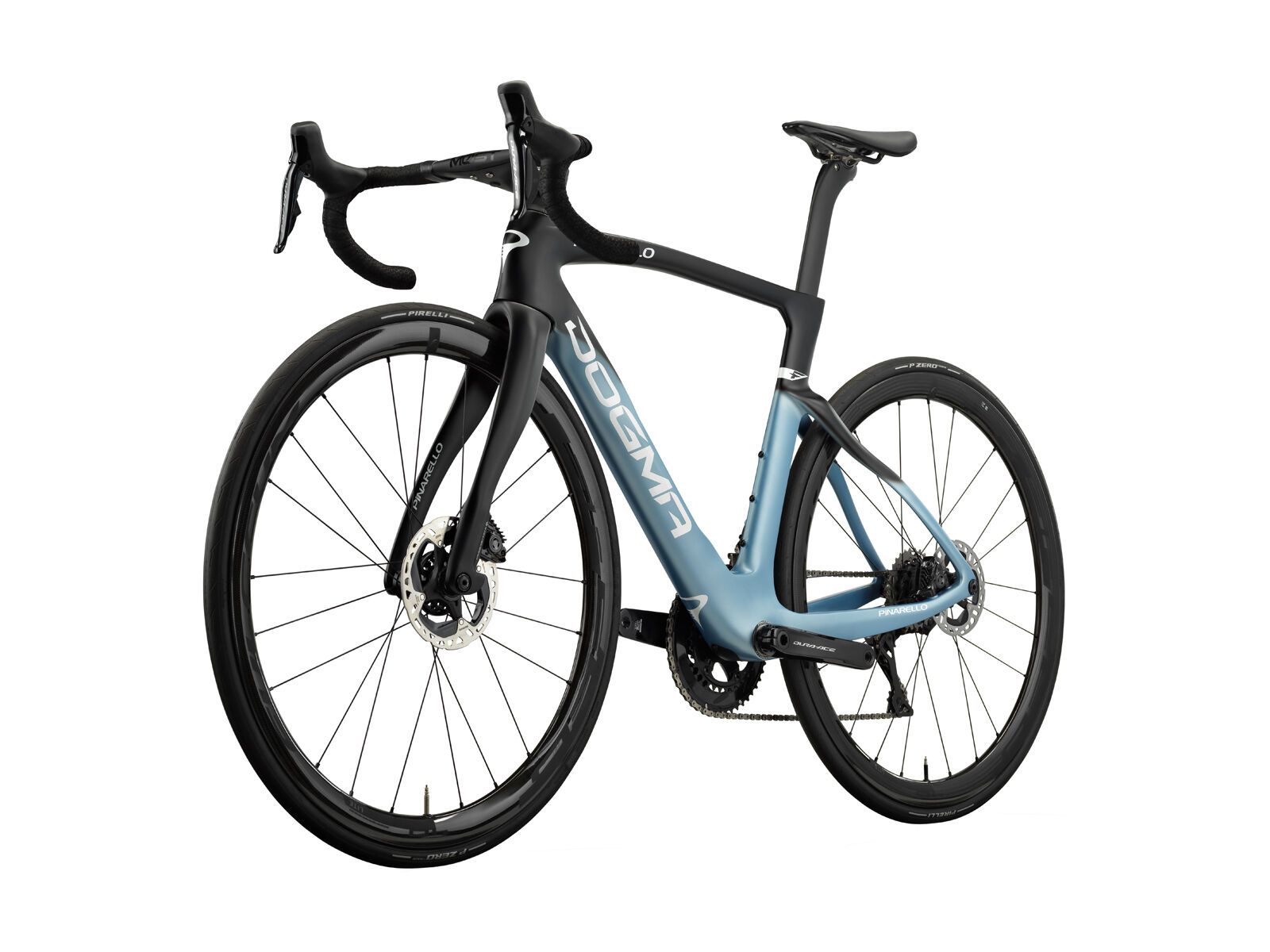 Pinarello Dogma F Dura Ace Di2 2x12 DB Power Meter / Vision Metron 45 SL DB SH11, midnight venice - Bild 3