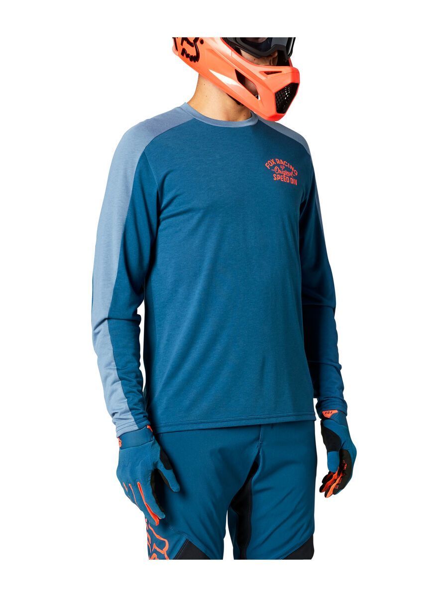Fox Ranger Drirelease LS Jersey, dark indigo - Bild 1