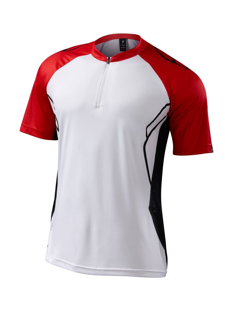 Specialized Atlas XC Pro Jersey SS, white/red - Bild 1