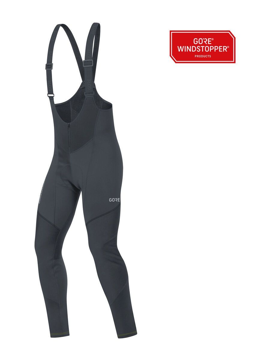 GOREWEAR C3 Gore Windstopper Trägerhose+, black - Bild 2