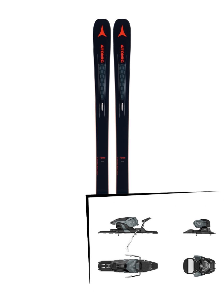 Set: Atomic Vantage 90 TI 2019 + Salomon Warden 11 dark grey/black - Bild 1