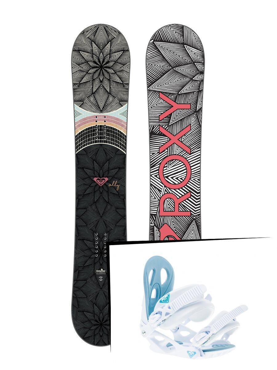 Set: Roxy Ally 2019 + Roxy Glow white - Bild 1
