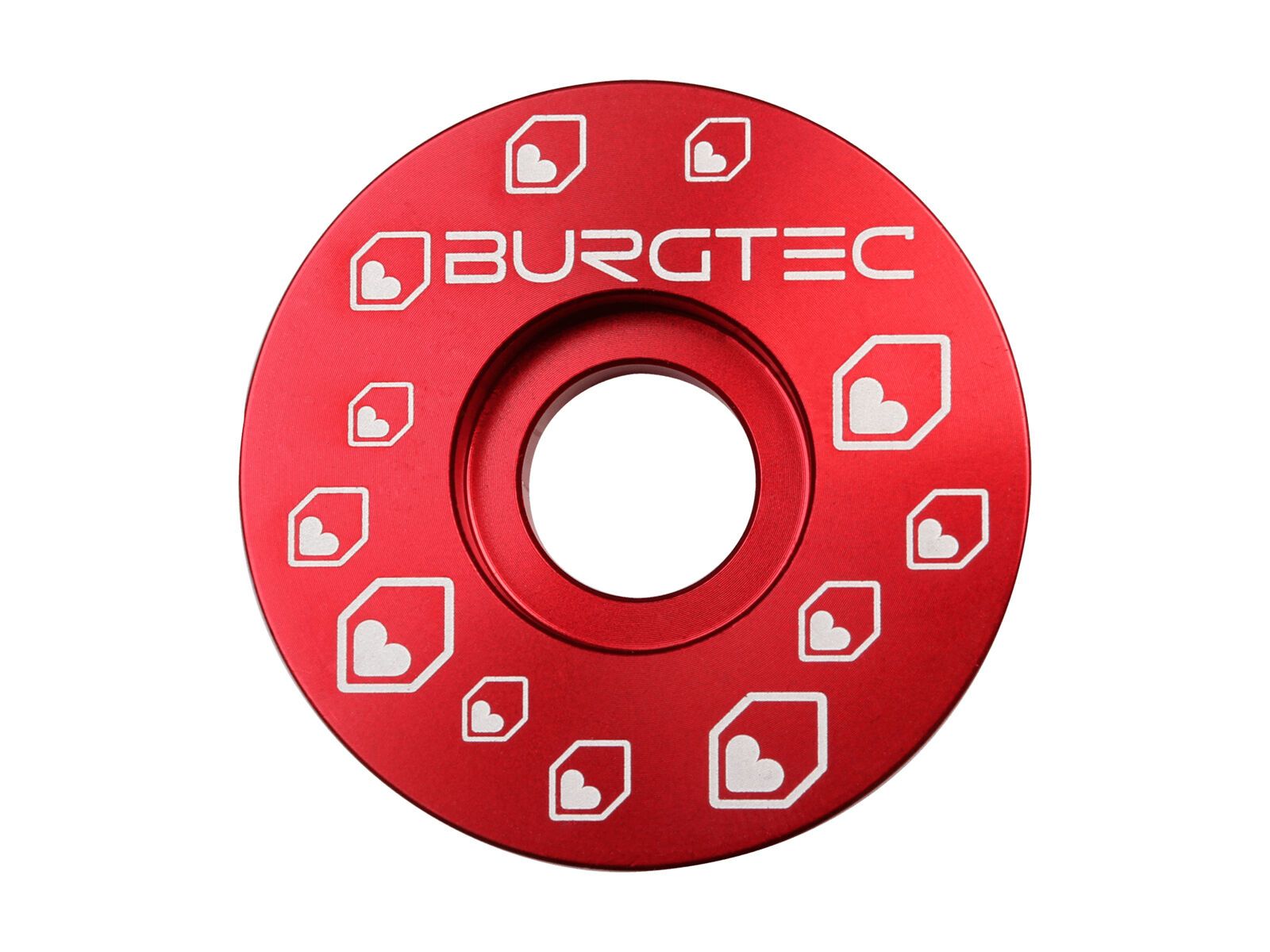 Burgtec Top Cap, race red - Bild 1