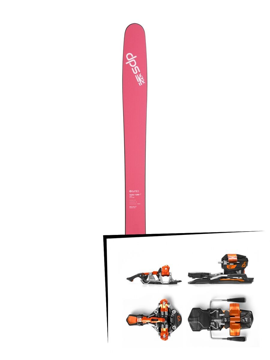 Set: DPS Skis Yvette 112 RP2 2017 + G3 Ion 12 (1716205) - Bild 1