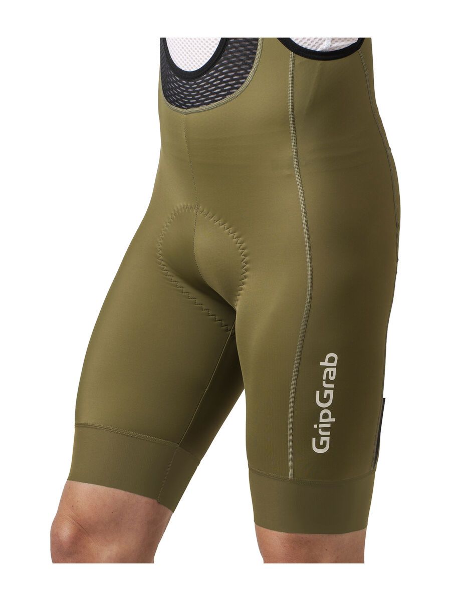 GripGrab PACR Bib Shorts, olive green - Bild 7