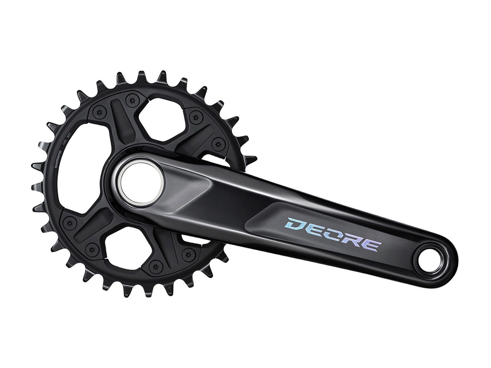 Shimano Deore FC-M6100-1 Kurbelgarnitur - 32 Z / 12-fach, schwarz - Bild 1