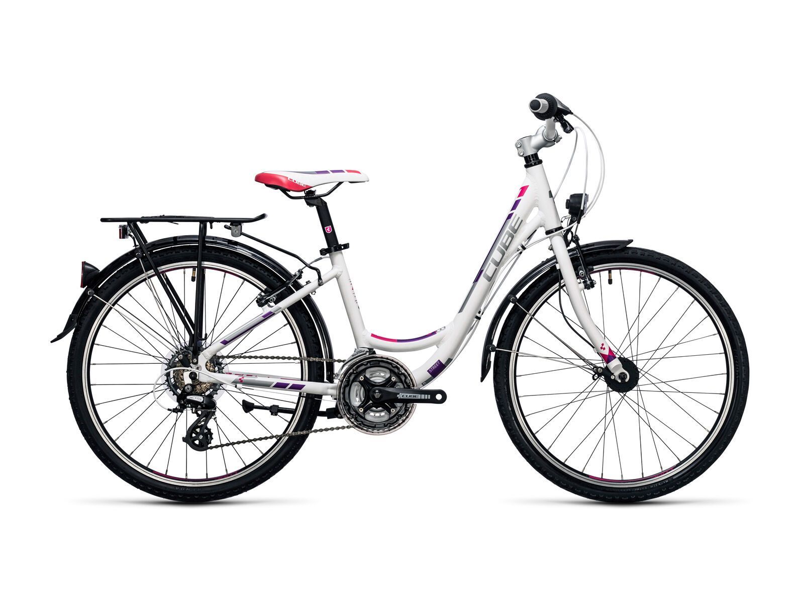 Cube Kid 240 Street, white´n´purple - Bild 1