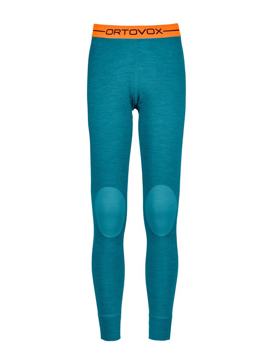 Ortovox 185 Merino Rock'n'Wool Long Pants W, aqua blend - Bild 1