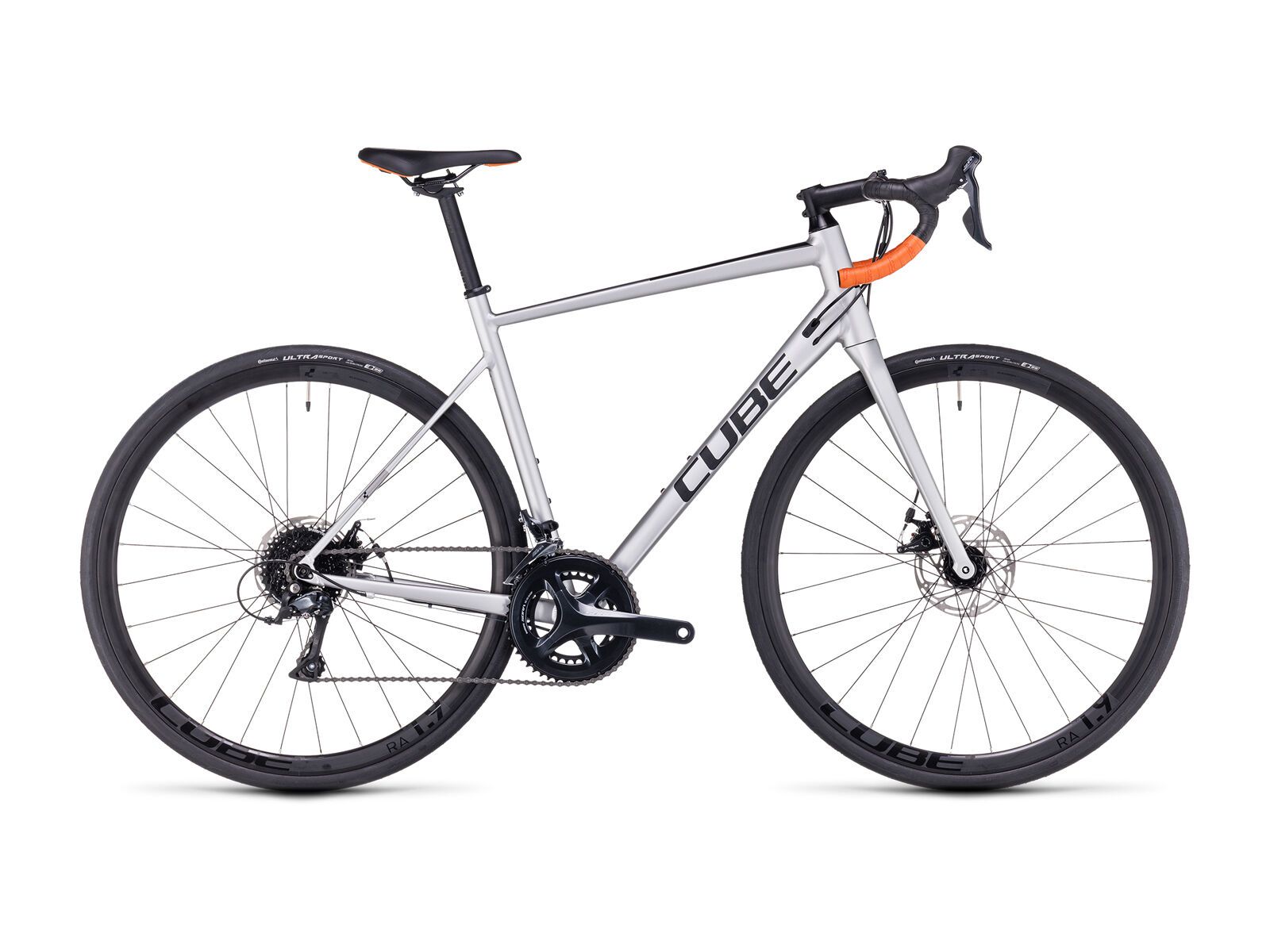 Cube Attain Pro, silver´n´orange - Bild 1