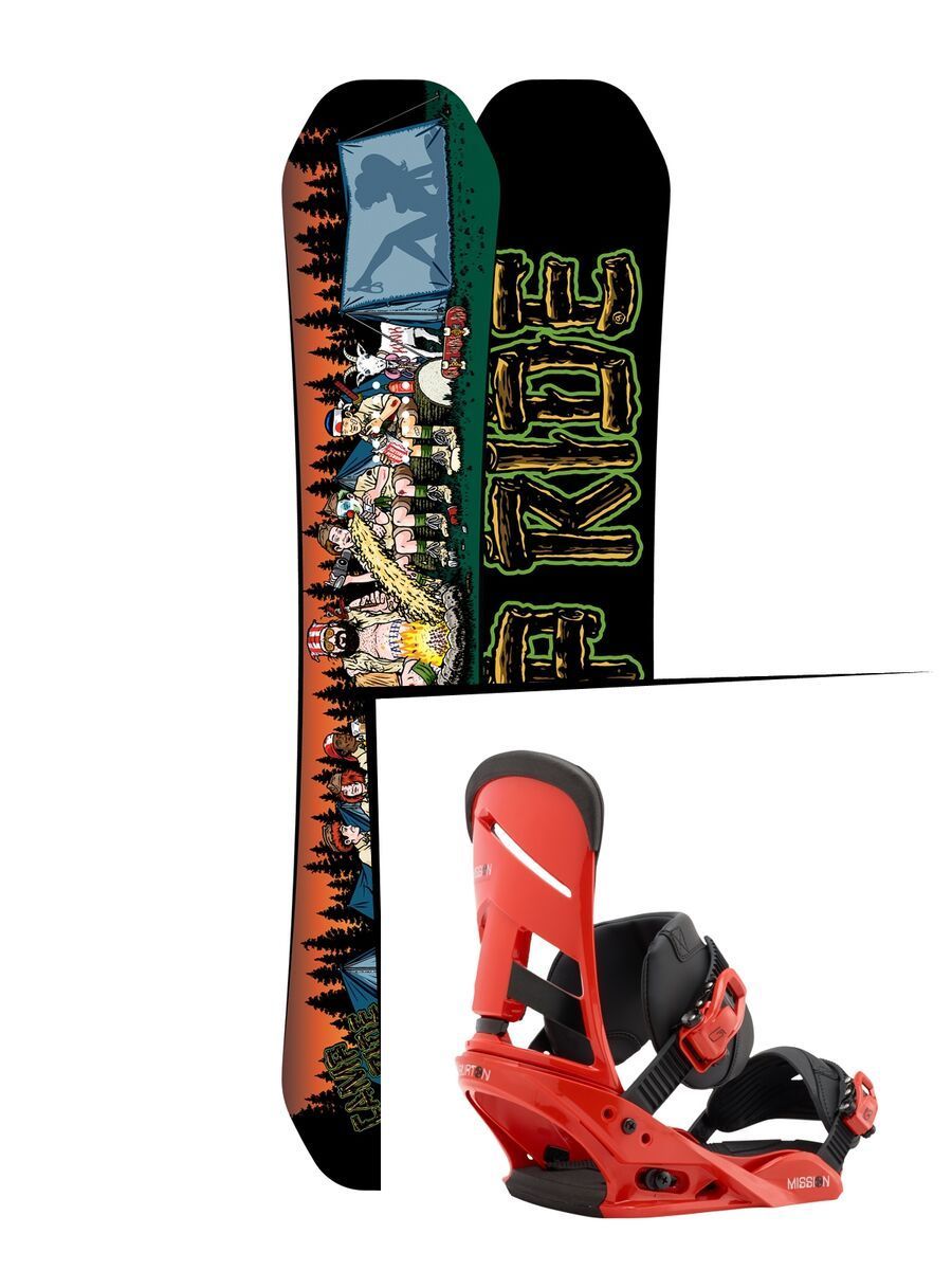 Set: Ride Kink 2017 + Burton Mission (1712888S) - Bild 1