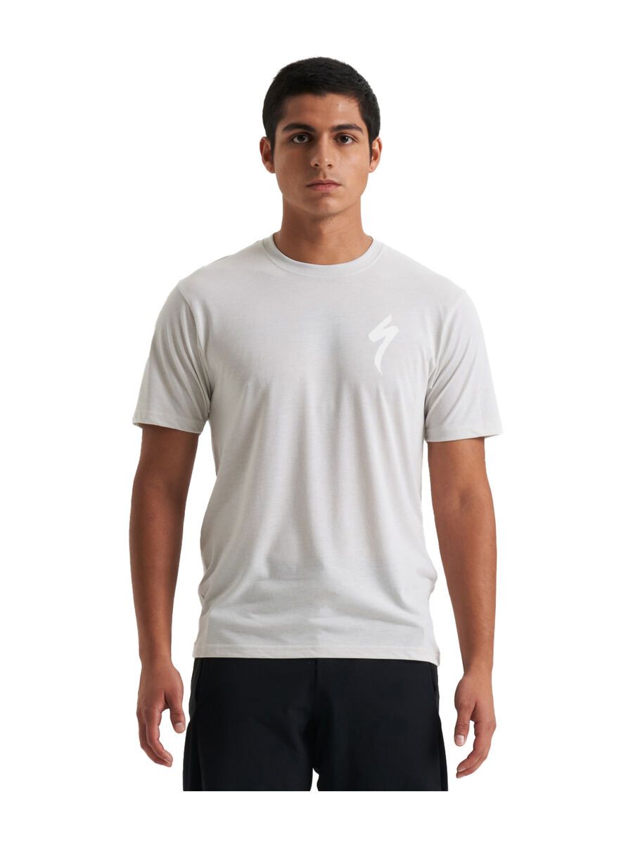 Specialized Men's S-Logo Short Sleeve T-Shirt, dove grey - Bild 1