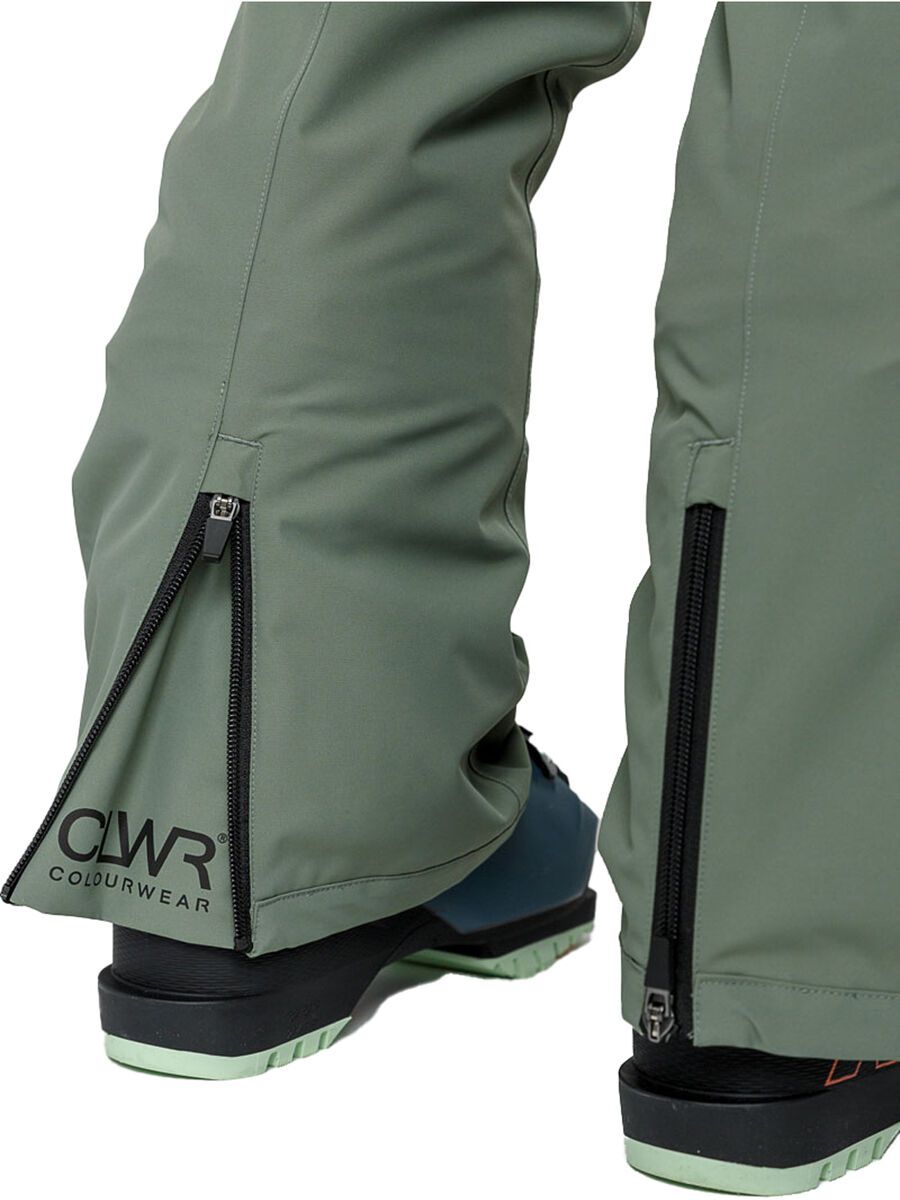 Colourwear Cork Pants Women, grey green - Bild 3