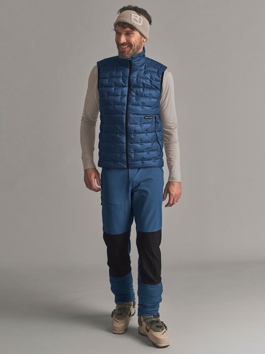 Ortovox DownWool 180 Vest M, blue nunatak - Bild 6