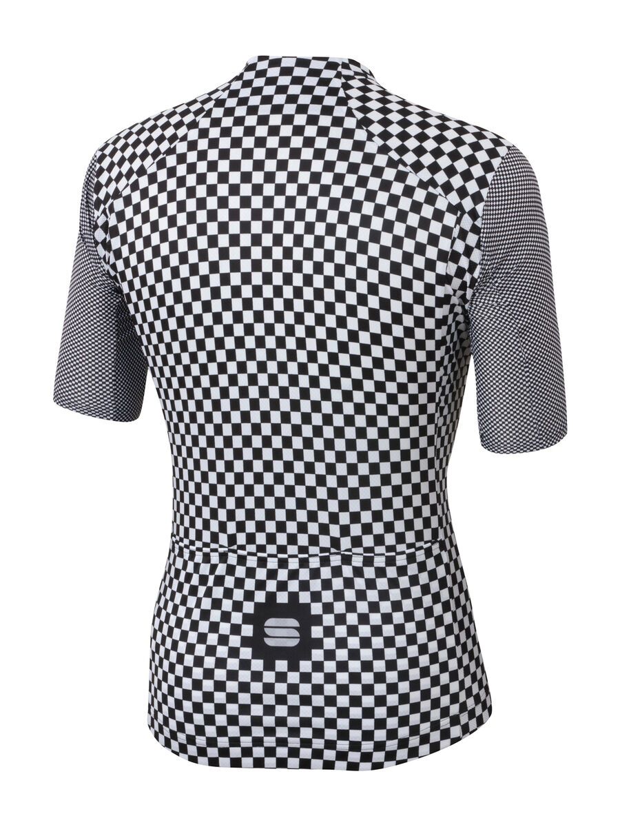 Sportful Checkmate Jersey, white/black - Bild 2