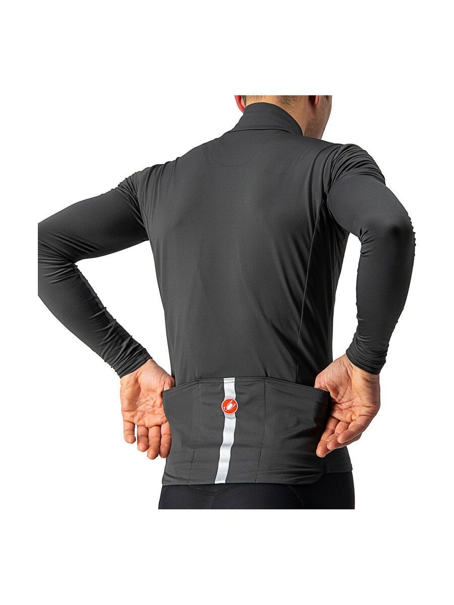 Castelli Pro Thermal Mid LS Jersey, dark gray - Bild 5