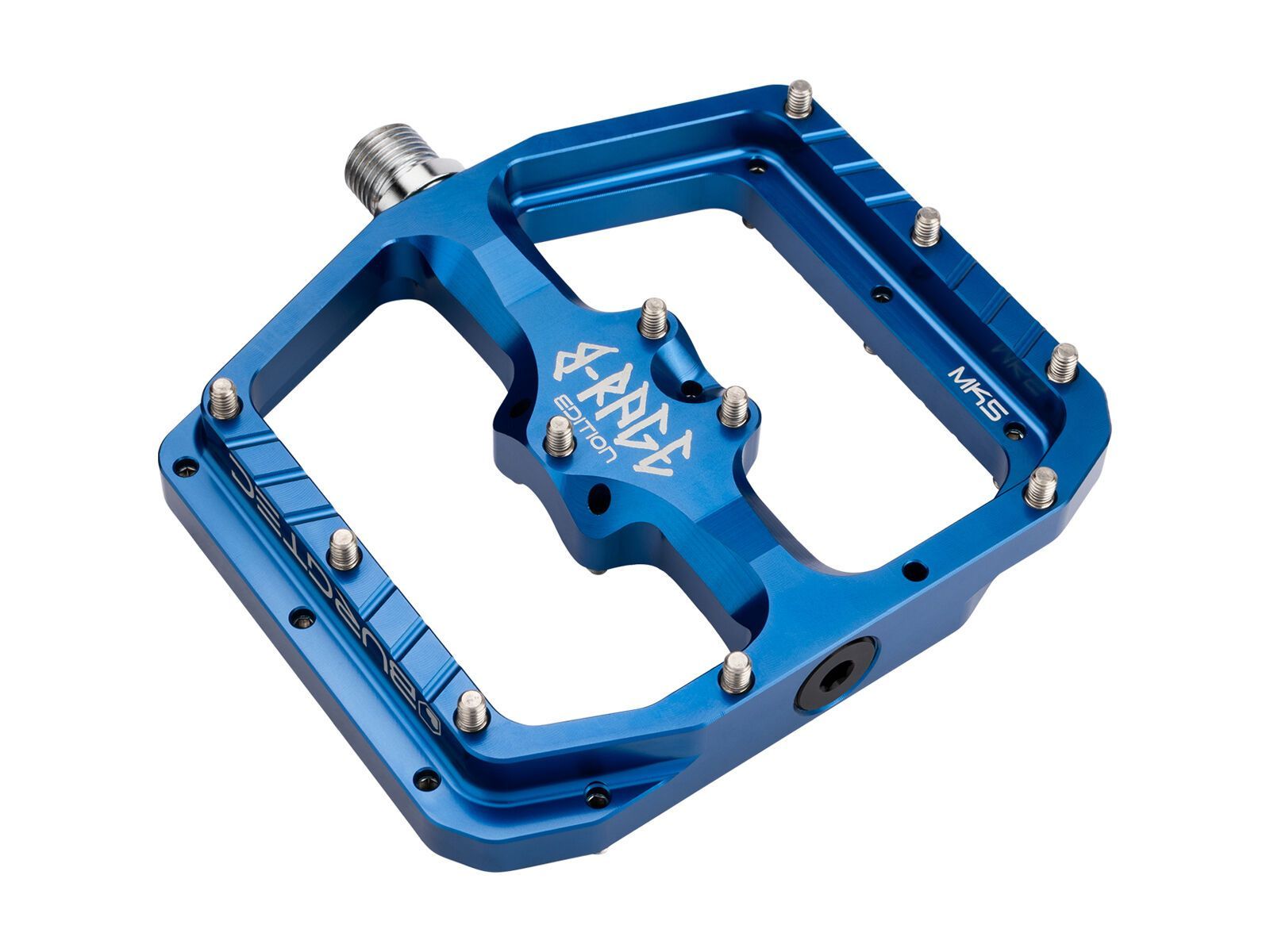 Burgtec Penthouse Flat MK5 Pedals B-Rage Edition, deep blue - Bild 2