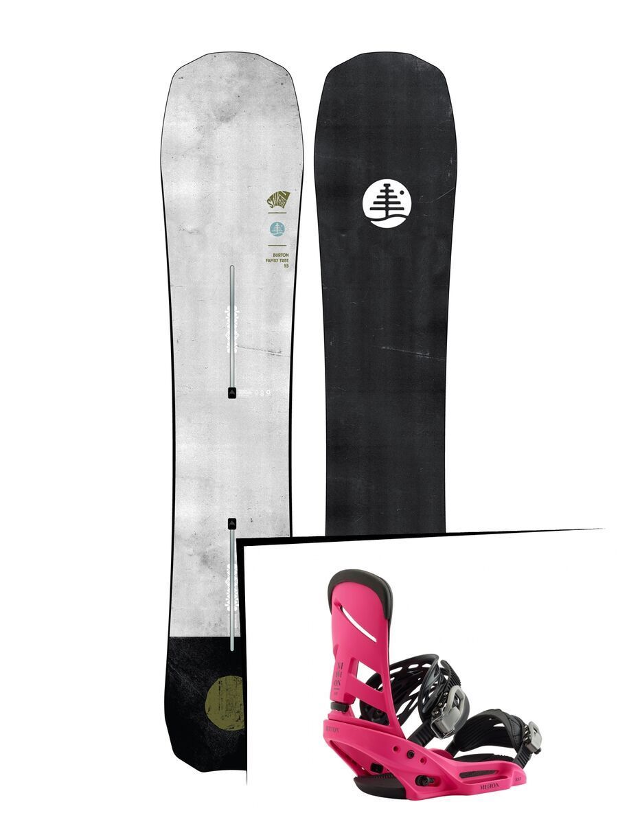 Set: Burton Family Tree Stun Gun 2019 + Burton Mission EST pink - Bild 1