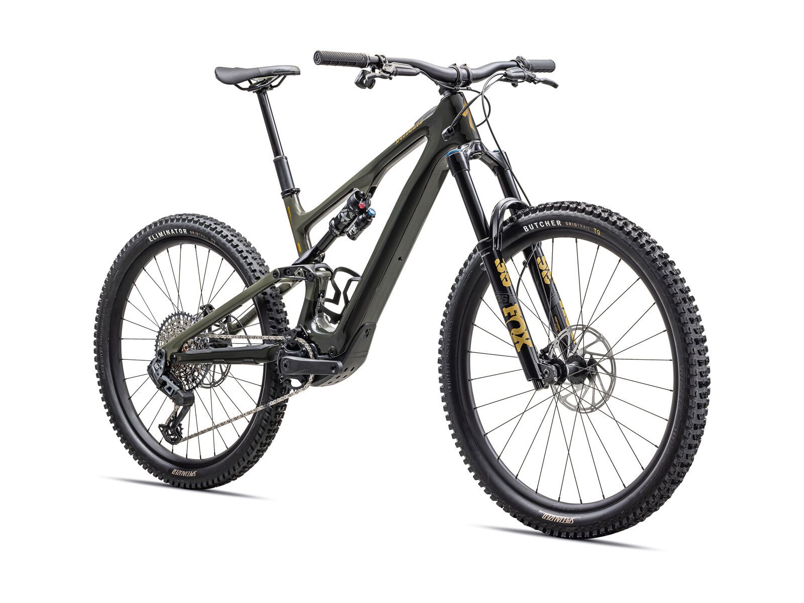 Specialized Turbo Levo SL Expert Carbon, dark moss/oak green/harvest gold - Bild 2