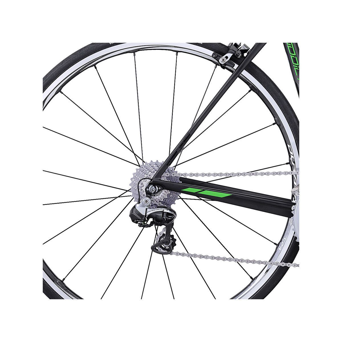 Scott Addict Team Issue, black/green - Bild 5