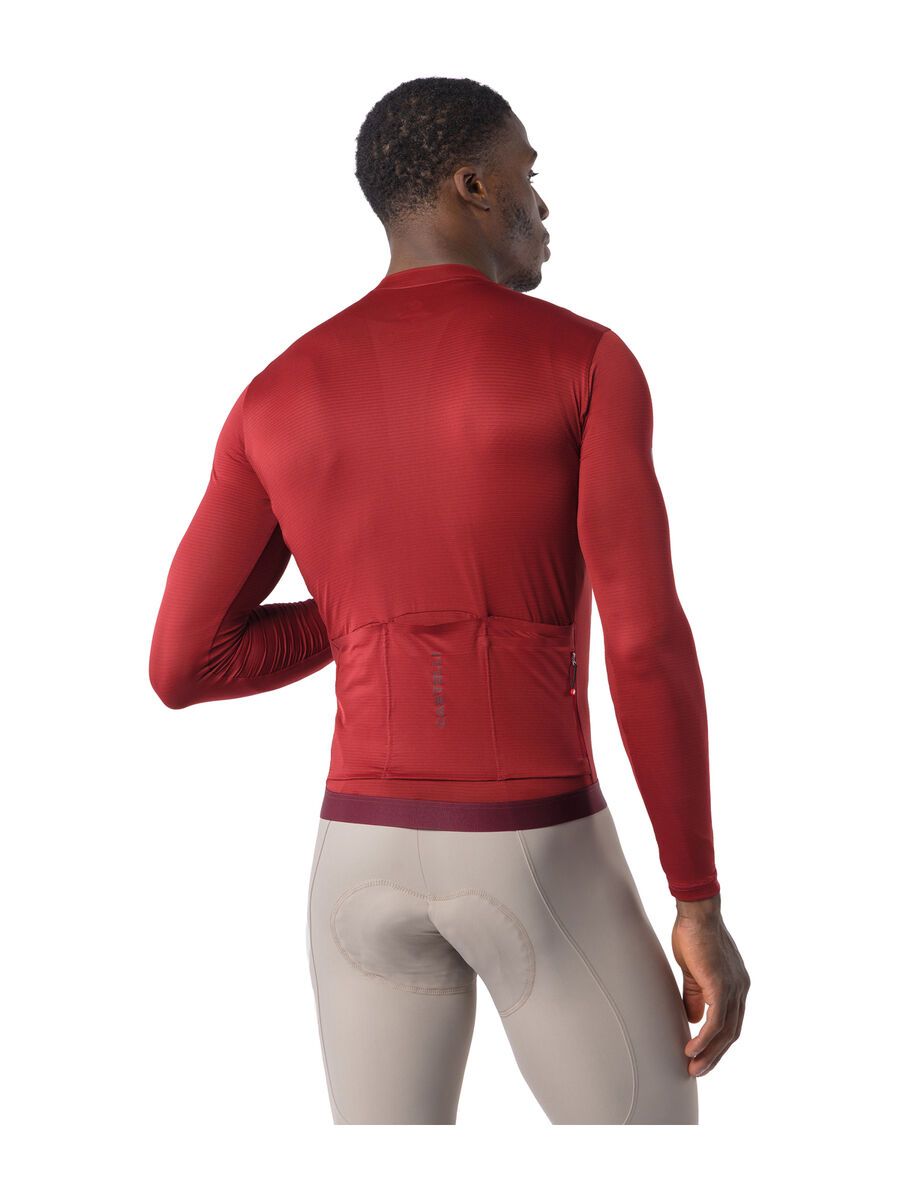 Castelli Espresso 2 LS Jersey, garnet - Bild 3